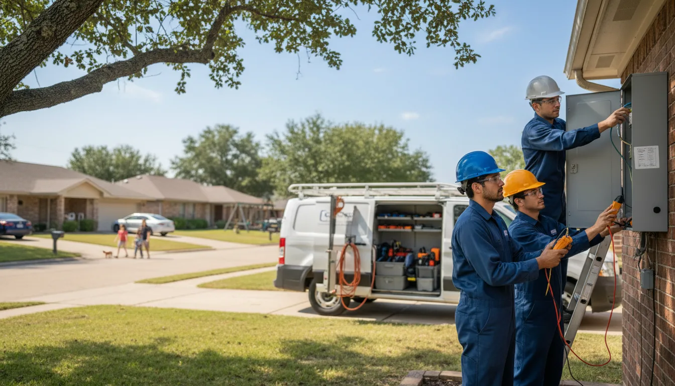 Certified electrician providing emergency electrical services in Monmouth, IA
